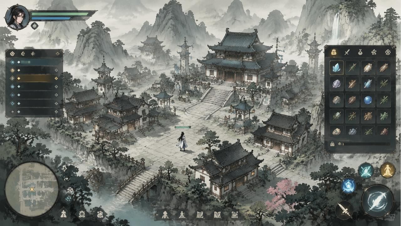 鬼谷八荒 开放世界 玩法截图 2
